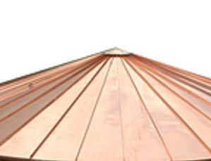 custom fabrication coned t panel roofs